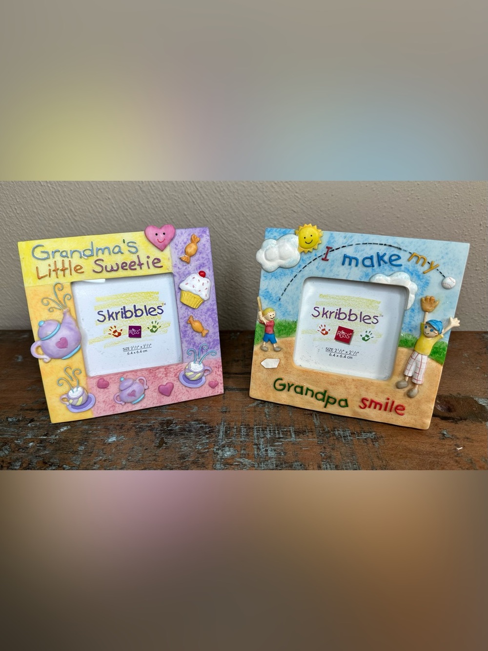 Russ Multicolor Grandpa & Grandma
Decorative Picture Frames